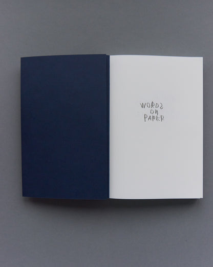 Words On Paper BOOK